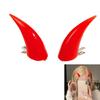 Halloween Devil Horn Hair Clip Party Dressing Up Hair Pin Costume Horn Props
