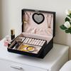 Dustproof Double Layer Jewelry Box Large Capacity Cosmetics Box Jewelry Storage Box  Bracelets