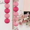 Our Home Wedding Lantern Set: Atmosphere-Enhancing Pull Flower Decorations with Double Happiness Hanging Ornaments