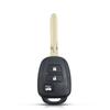 KEYYOU 4 Buttons For Toyota Prius RAV4 Camry Corolla Car Remote Control Modified Folding Key Shell Cover Fob Flip Key Case