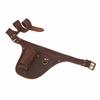 TOURBON Gardening Pouch, Backpack, Waist Bag, Gardening Supplies, Tool Pouch, Florist, Scissor Bag, Leather (Brown)