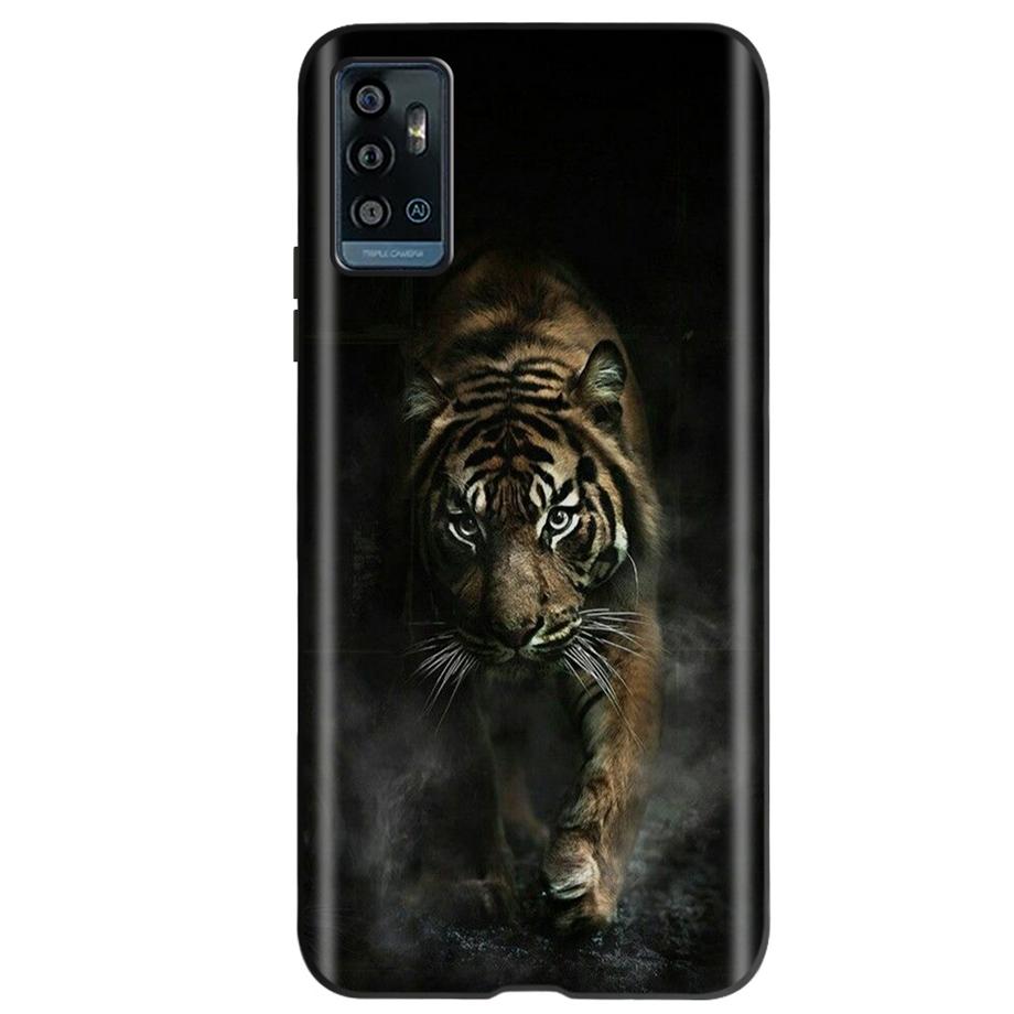 For ZTE Blade A71 Case Silicone Back Cover Phone Cases for zte blade A 71 a71 A7030 Soft Coque Fashion TPU bumper Eiffel Tower