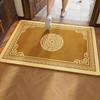 Donghu WestFacing Door Mats, Earth Yellow Floor Mats, Light Luxury Carpets, NoWash, DirtResistant And Cutting Entrance Mats