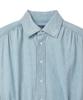 POLO RALPH LAUREN W Cotton Chambray Shirt Dress - Blue