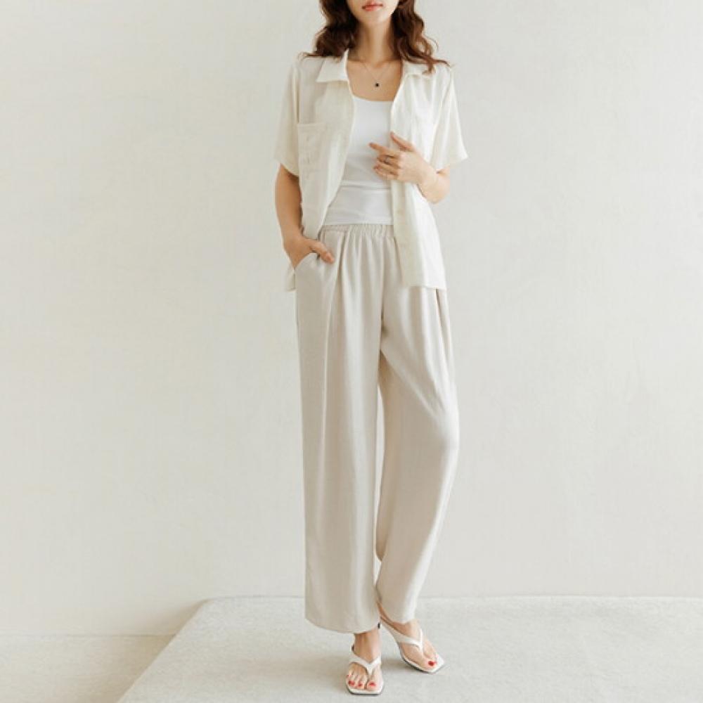 Dedra Linen String Shirt 110 Size Tbf3148