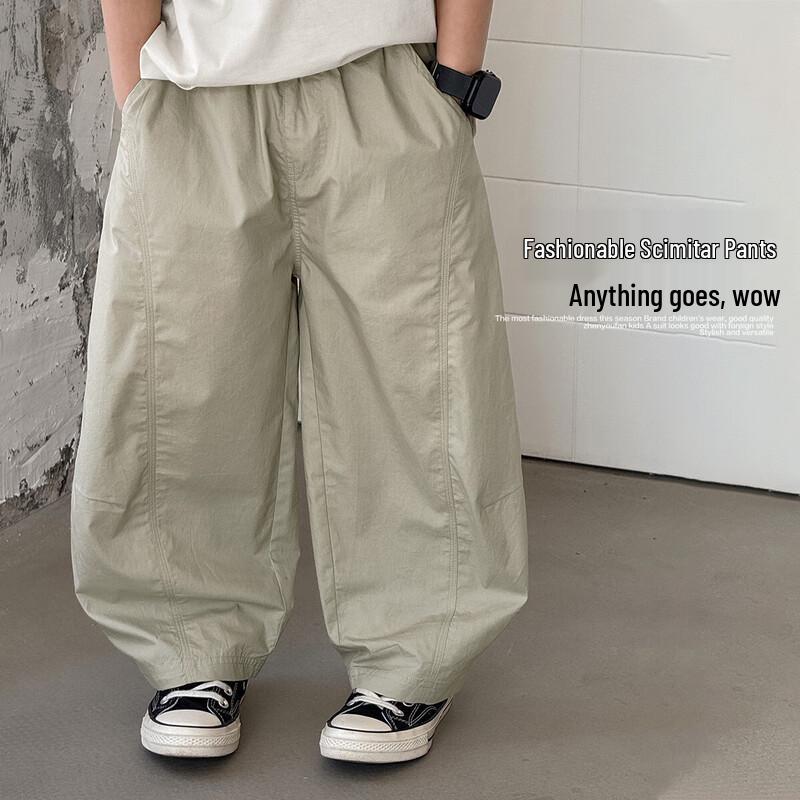 Boys Thin Summer Casual Mosquito Repellent Long Pants 160