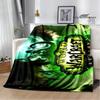 Game World of Warcraft Printed Blanket Kids Warm Flannel Soft and Comfortable Blankets Home travel blanket birthday gift