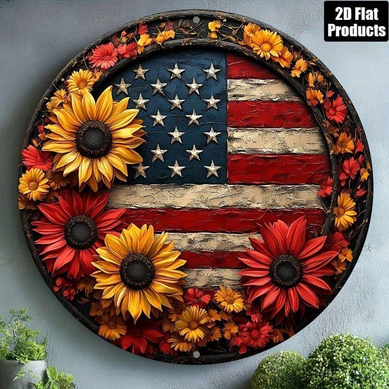 Retro Metal Tin Sign, Wall Art Home Decor, Vintage 2D Plaque