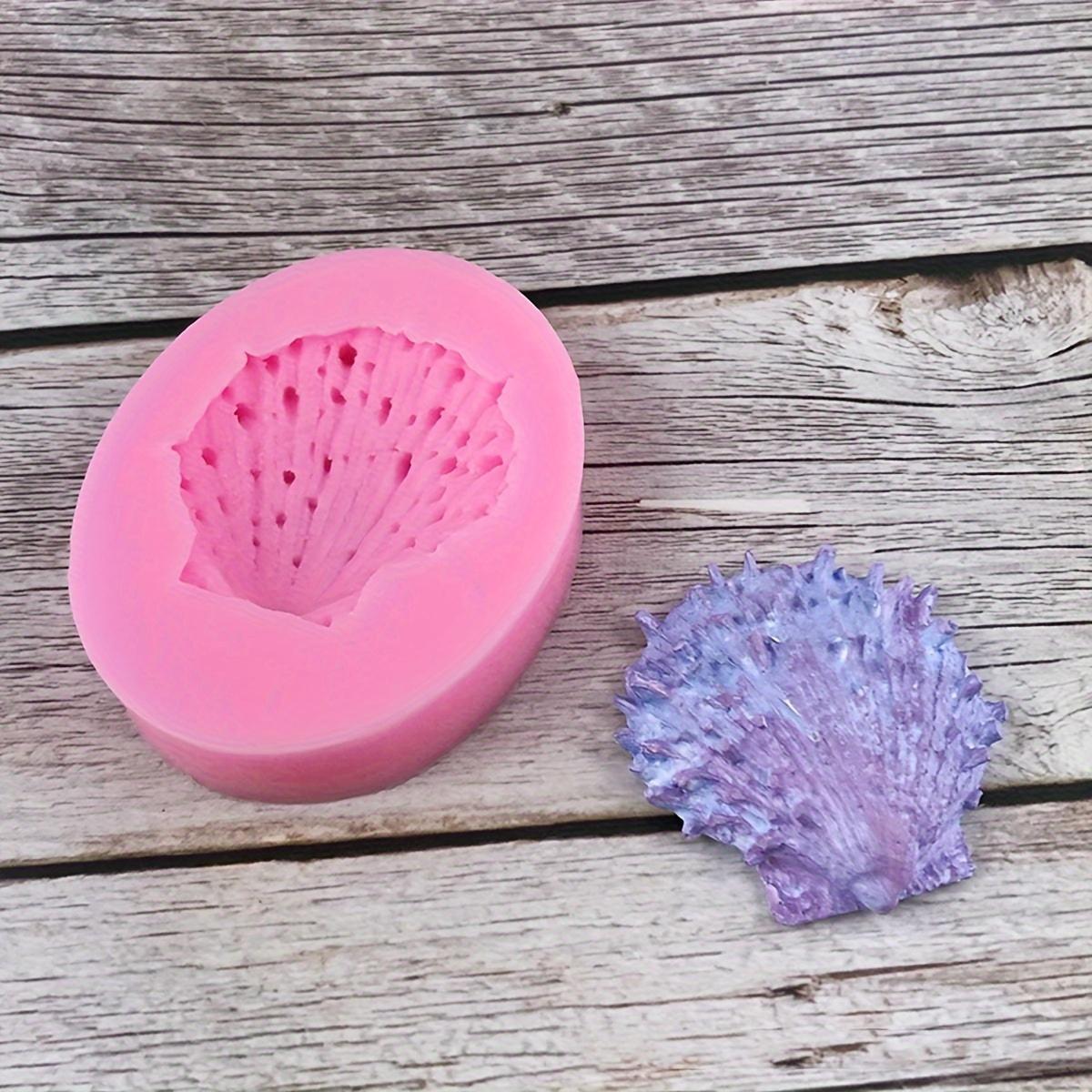 1PC DIY Shell Pearl Conch Ocean Shape Silicone Mold Handmade Fondant Cake Mold Fondant Tool
