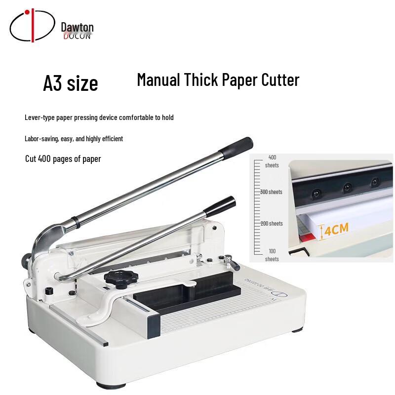 DOCON DC-3208SQ A3 Heavy-Duty Manual Paper Cutter