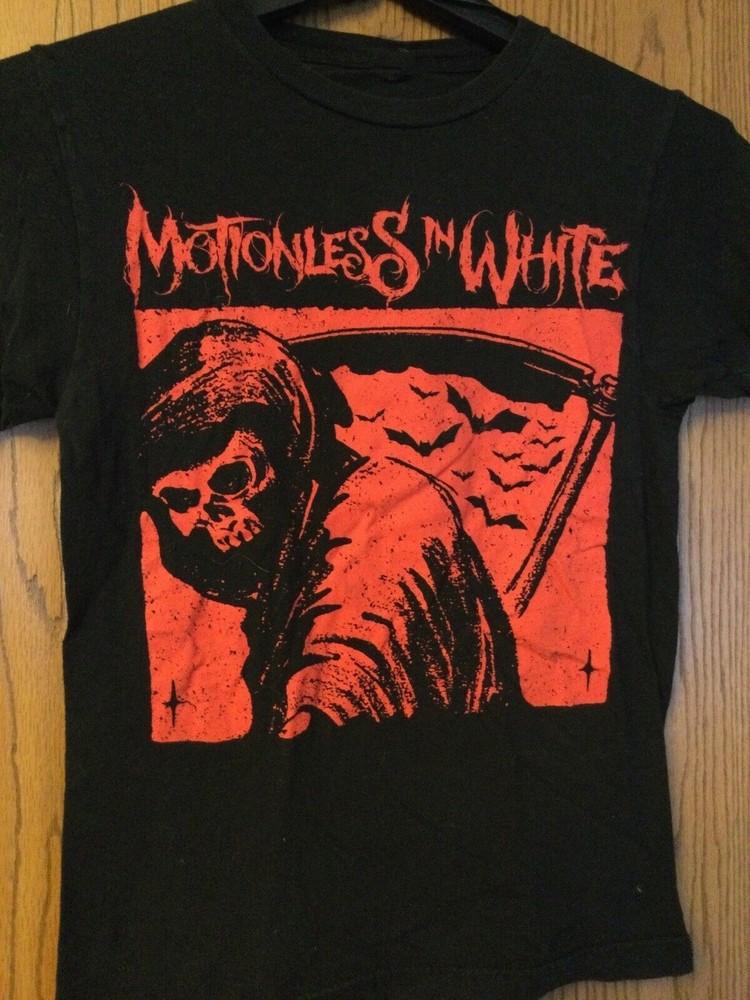 

Rare Motionless in white Gift fans S-234XL Black Men shirt D1027 Unisex T-Shirt XXXXL