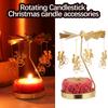 Decoration Christmas Supplies Wedding Romantic Rotating Candle Stand Candlesticks Candle Holder
