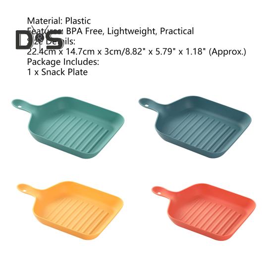 Potravinářský podnos na ovoce Odolný plast proti opotřebení Ovocný dezert bez BPA Talíř na svačinu Servírovací podnos Kuchyňské potřeby