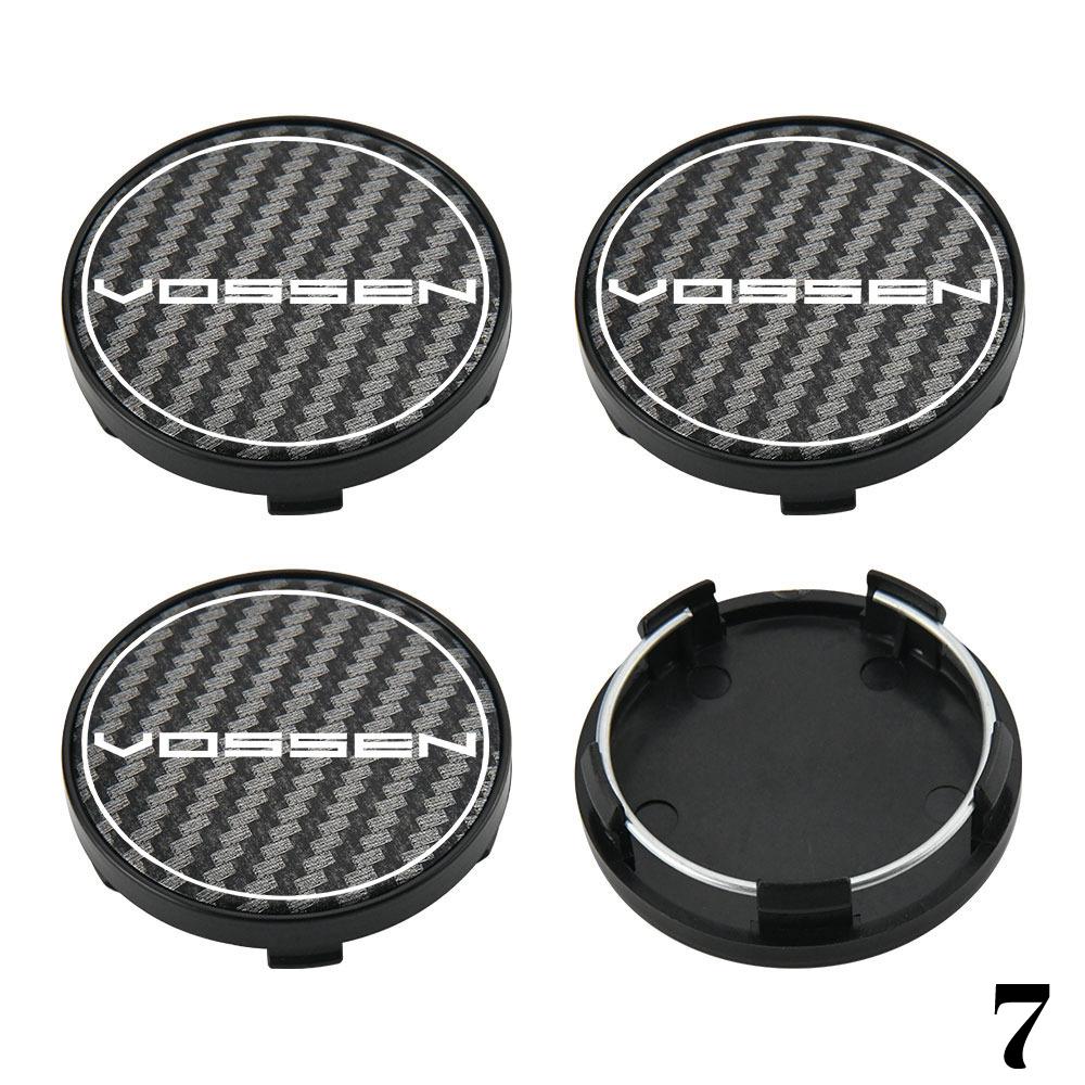 Emblem VOSSEN Mittelkappe 58mm 60mm Radkappe Nabenkappe 62mm 63mm Radkappe 65mm JDM Styling Sportfelge Reifen Autozubehör