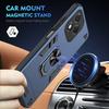 For Honor 400 Lite 5G Case PC+TPU Drop Defend Phone Cover with Ring Kickstand
