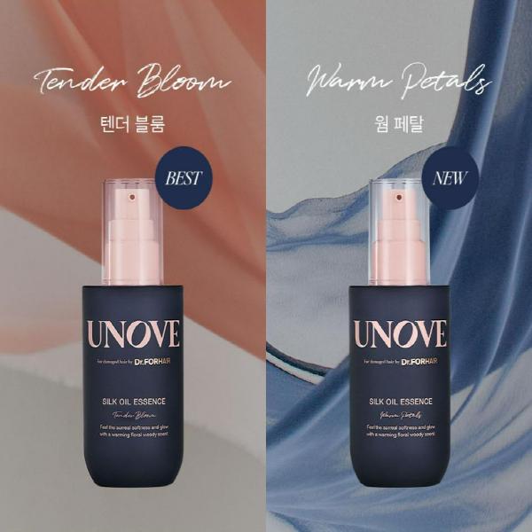 Unove Silk Oil Hair Essence 70ml (Tender Bloom/Warm Petal)