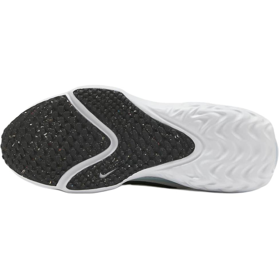 Nike Run Flow SE GS White Black Glacier Blue Kids Sneakers Sail HV1803-101