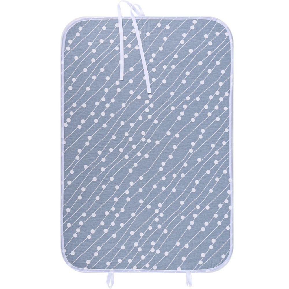 

Heat Resistance Ironing Mat Protective Ironing Board Portable Ironing Pad Dormitory 48x72cm