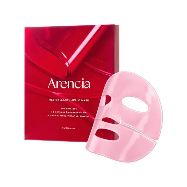 Arencia - Red Collagen Jello Mask Set 25g x 4 sheets 25g x 4 sheets