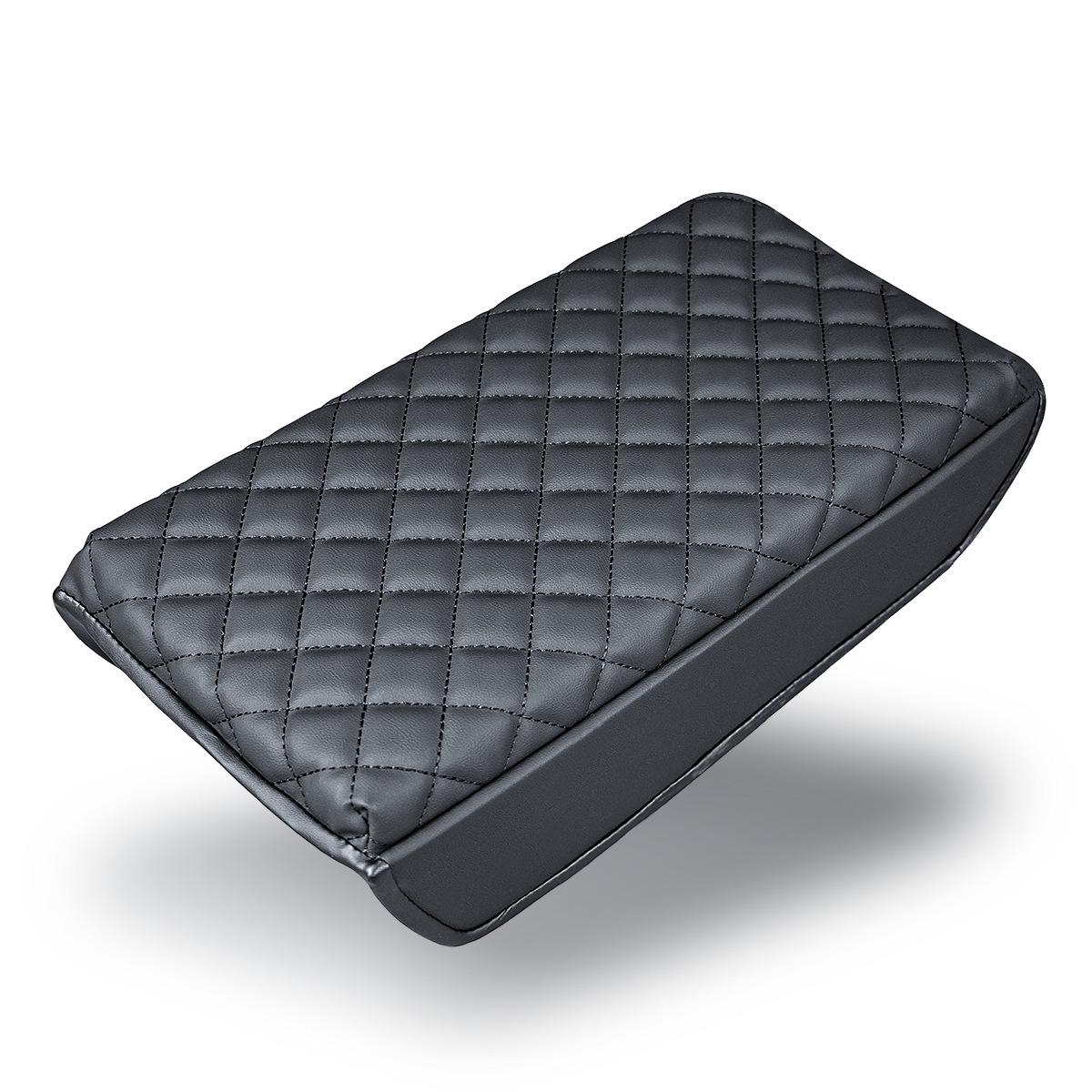 Tesla Model 3/Y Armrest Cover: Leather Console Protector