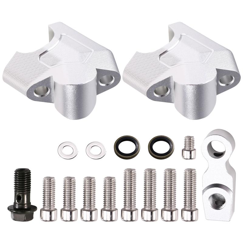 A58X-Motorcycle Accessories Handlebar Riser Drag Handle Bar Clamp Extend Adapter For CFMOTO 800MT 700MT 450MT