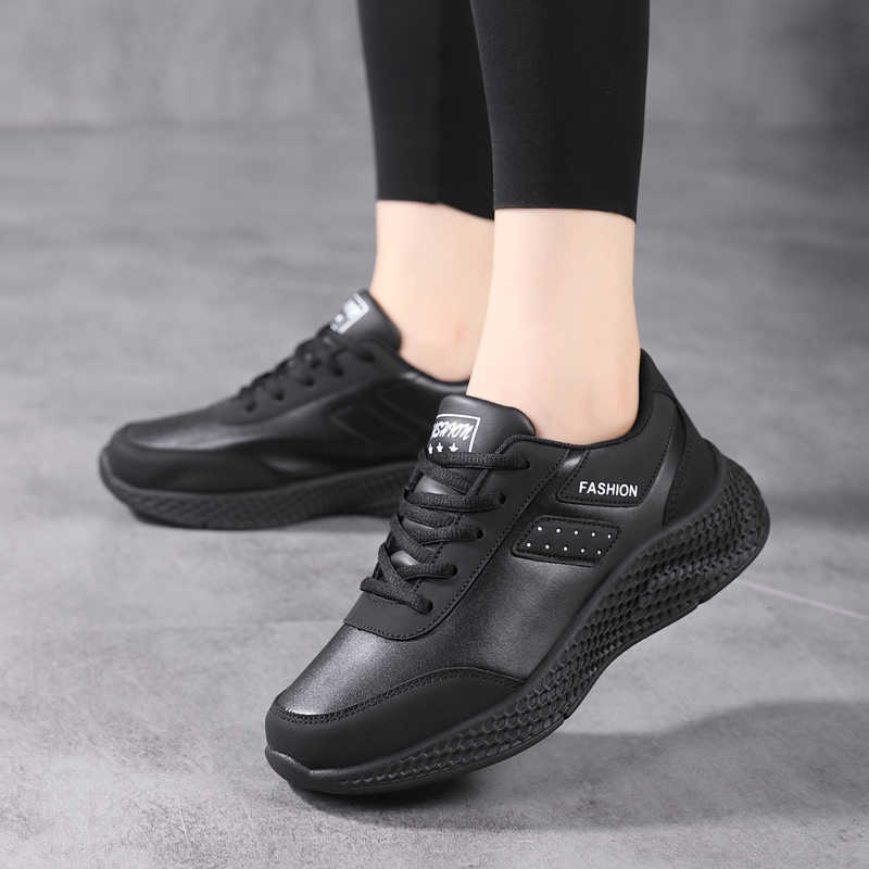 Natural Leather Big Sole Multicoloured Shoes For Women Casual Genuine Sneakers Size 36 Sport Tensi Sepatu Boti Lowest Price