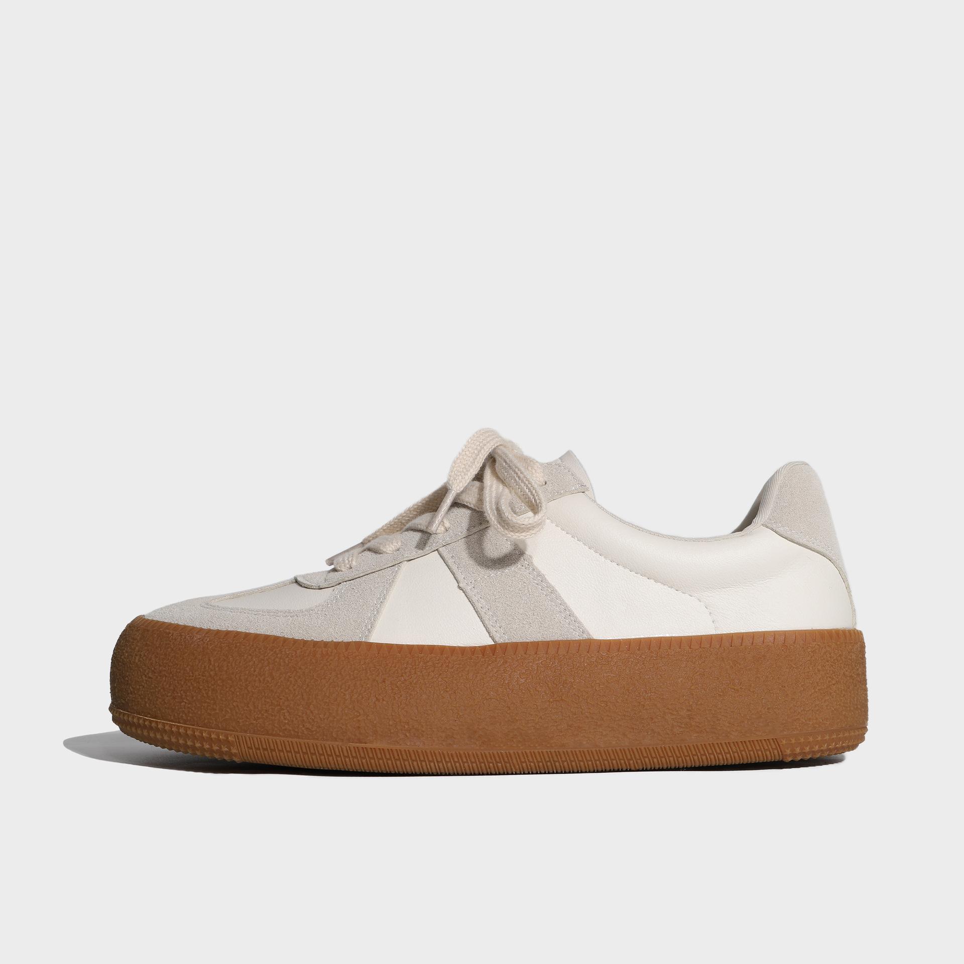 

Strictly selected German training shoes women s shoes spring shoes Huizhou women s shoes spring low-top women s casual single shoes thick-soled Fo 34