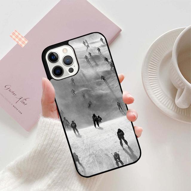 Ski Neige Snowboard Phone Case For iPhone 17 Air 15 16 16e 11 12 13 14 Pro Max Cover For iPhone 17 Air Max Plus coque Fundas