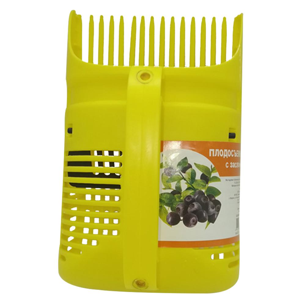 Berry Picker Blueberry Picker Scoop with Metal/Plastic Comb Huckleberry Picking Rakes Labor Saving for Easier Berry Harvester