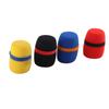 4 Pcs Microphone Windscreen High Density Sponge Soft Breathable Microphone Foam Cover for Studio KTV