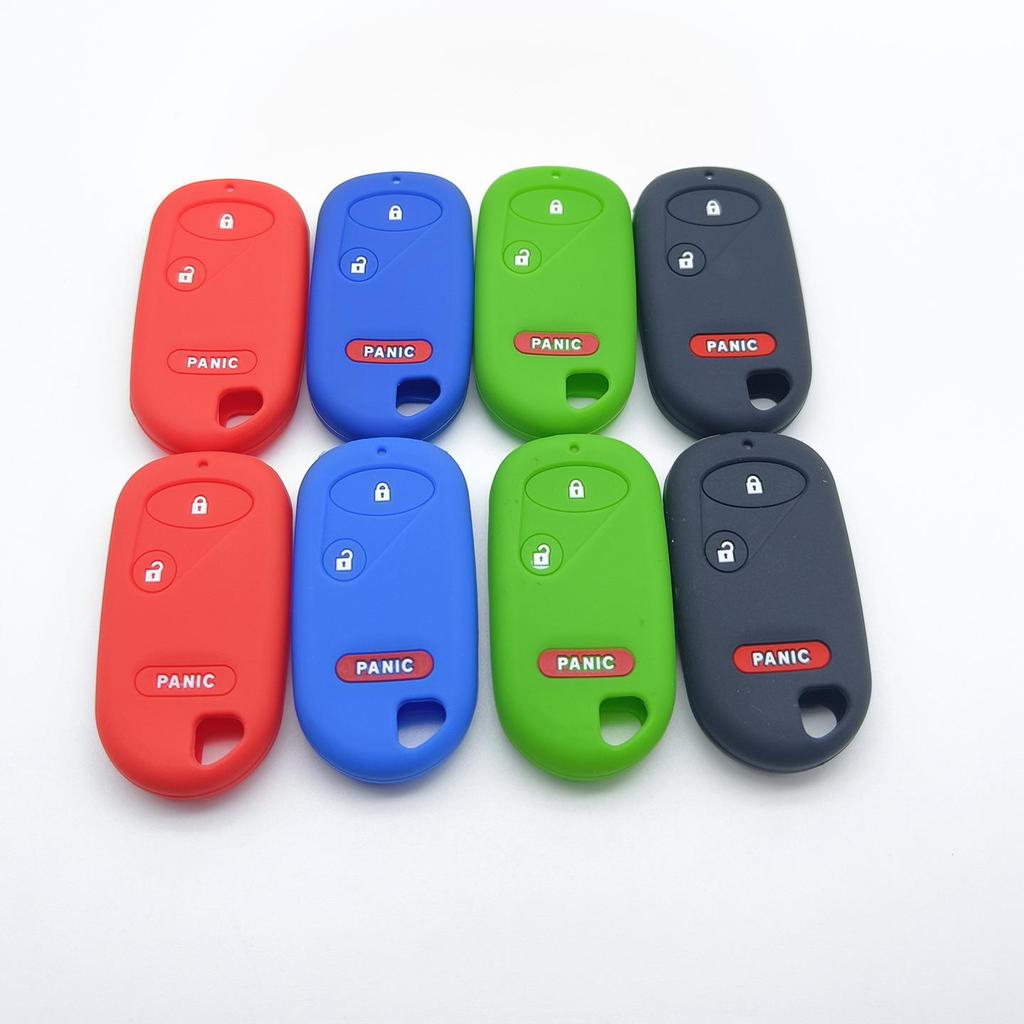 Silicone Case for 3-Button Honda Accord/Civic/CRV/Odyssey/Stream/Fit Remote Key