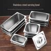 AVADEN Stainless Steel GN Food Pan with Lid
