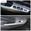 Car Window Switch Lift Control Panel Cover Trim For Nissan Navara NP300 / Terra 2017 2018    Accessories Interior