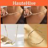 Fashionable 2023 Geometric Heart Shaped Gold Necklace For Women Charming Everyday Jewelry