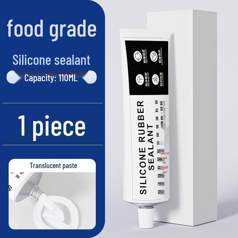 

Пищевой водонепроницаемый силиконовый клей: Быстросохнущий, Гибкий, Прозрачный, Термостойкий, Многоцелевой клей