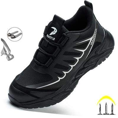New 2024 Fashion Security Shoes For Men Women Work Shoes Anti-smash Steel Toe Shoes Anti-puncture Protective Male Sneakers