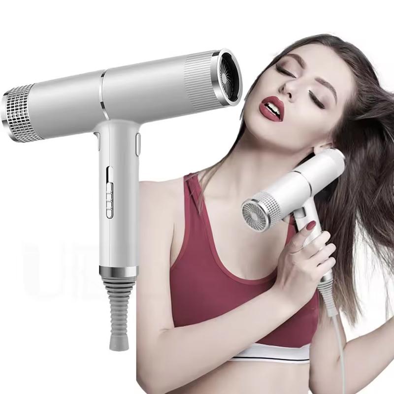 Portable 700W High Speed Hair Dryer Hot And Cold Air Ultra Quiet Negative Ion Hair Dryer With Diffuser