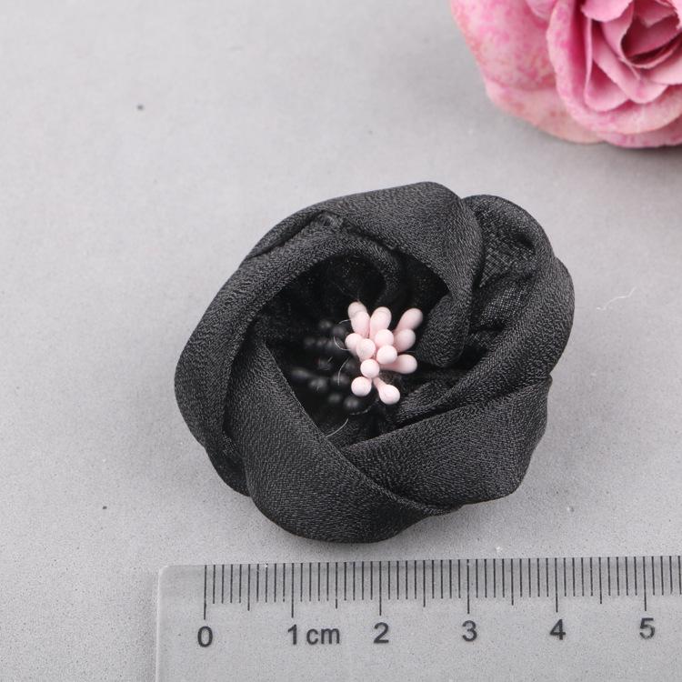 Frühlings-Haar- und Schuhblumen-Accessoires – handgefertigte Blumen aus Wolkengarn für Haarnadeln und Kleidungsdekor für Mädchen