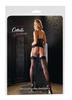 Cottelli LEGWEAR - Sexy Black Stockings with Decorative Seam 2