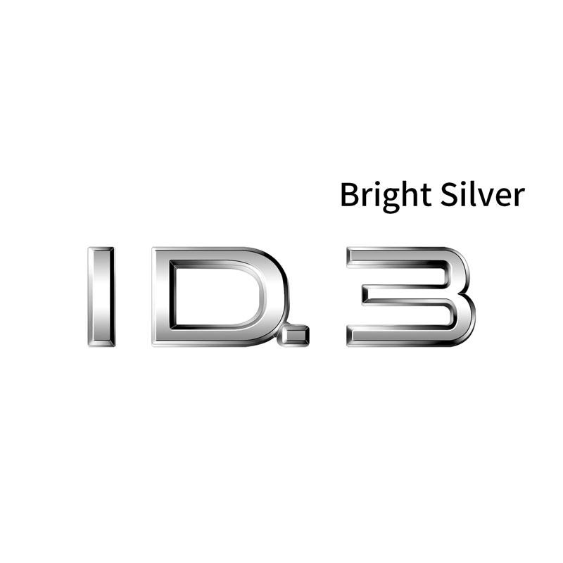 Pro ID.3 ID.4 ID.5 ID.6 Nápisový emblém ID řady GTX ID.4X Crozz ID.6X EV kovový odznak s logem na karoserii, zadní samolepka