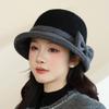 Mother Hat Women's New Autumn and Winter Bucket Hat Winter Models In The Elderly Old Lady Warm Hat Winter Hat for Women, Ladies Winter Hats