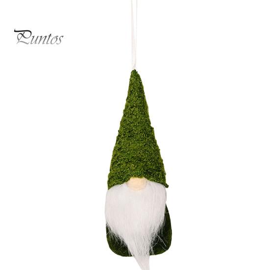 Weihnachtsdekoration zum Aufhängen, Zwergen-Ornamente aus Plüsch, handgefertigt, gesichtslose Zwergfigur für Baum, Wand, Kamin, Fensterdekoration