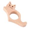 Thumb Book Page Holder Pine Wood Finger Book Opener Thumb Bookmark Reading Accessory for Book Lovers Cat