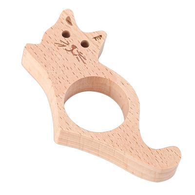 Daumen Buchseitenhalter Kiefernholz Finger Buchöffner Daumen Lesezeichen Lesezubehör für Buchliebhaber Katze