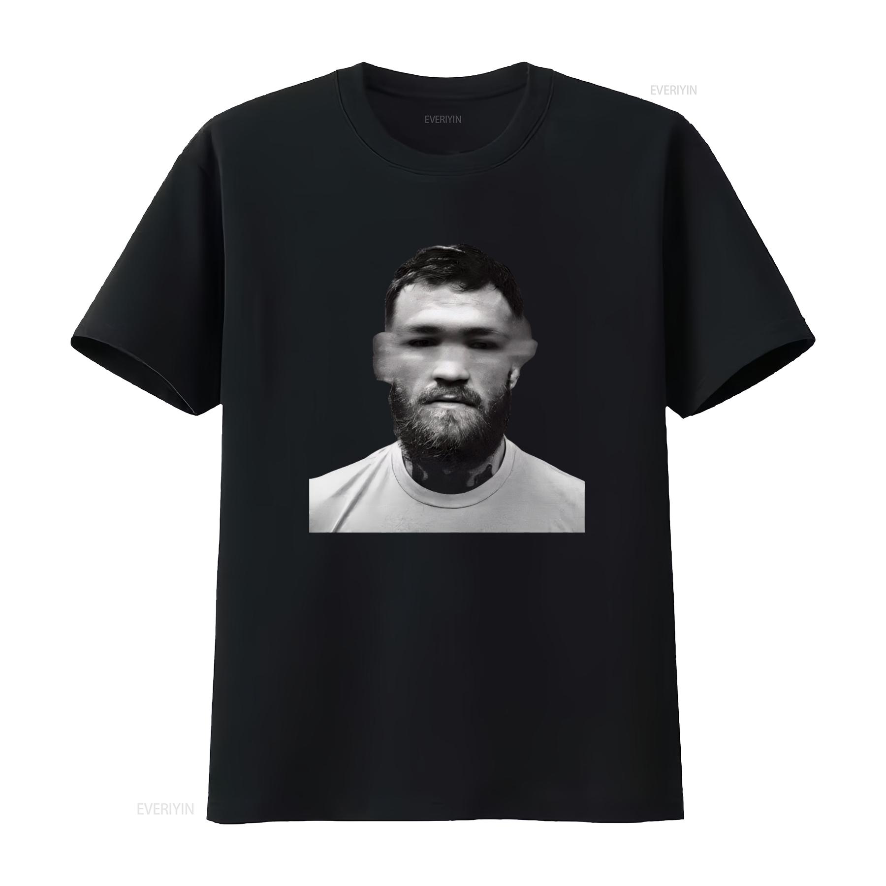 

Conor McGregor Mugshot Fashion Heavy Cotton T Shirt Stylish and Comfortable for All vintage Washed Unisex graphic fashion 4XL