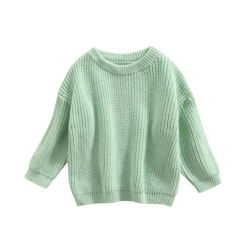 

Baby Sweaters Autumn Winter Kids Boys Girls Long Sleeve Pure Color Knit Sweater Baby Kids Boys Girls Pullover Sweaters Clothes 66
