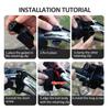 Aluminum Alloy Helmet Lock Universal Handlebar Lock New Security Lock  Motorcycle