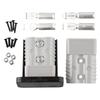 2 Pieces 175A Connector Flush Mount Bracket Panel Cover for Caravan and Truck Panels with Silver Plated Copper Contact Material