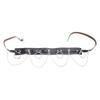 Hip Hop Trend Waist Belt Punk Wide Chain Heavy Duty Grunge Chain Modern Waistband Waist Chain Studded Belt