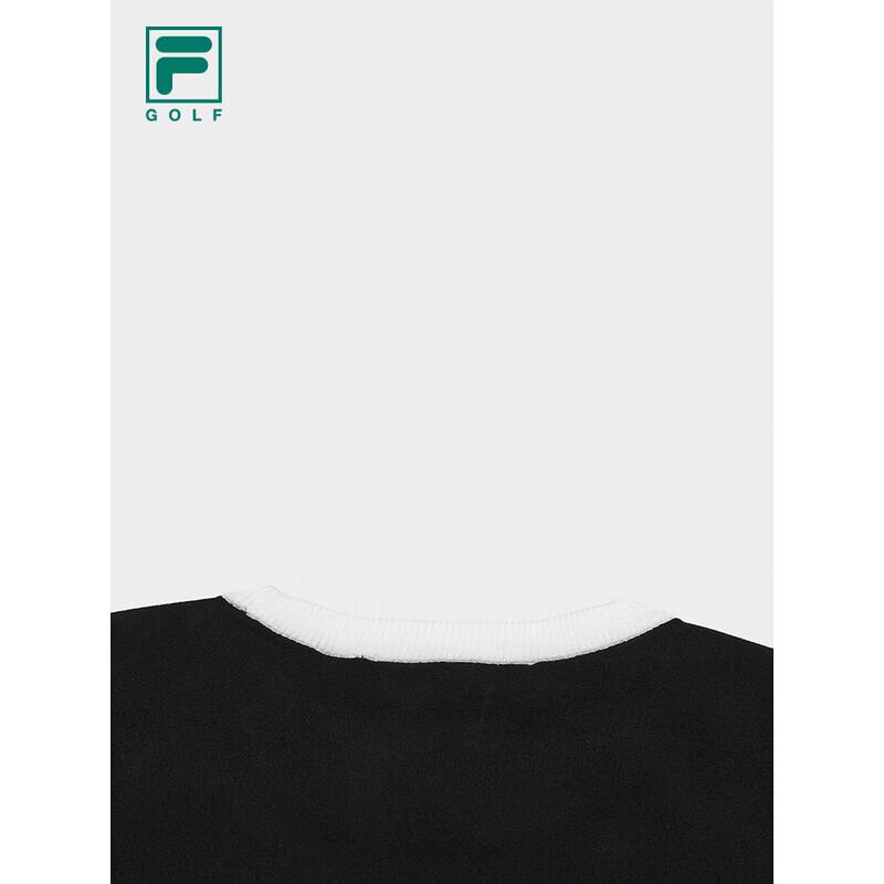 FILA Women's Golf Knit Short Sleeve Sweater